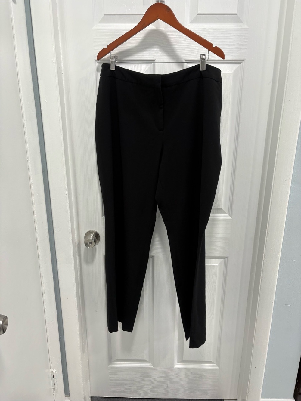 Style & Co. Black Slim Tapered Dress Pants